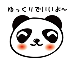 real intention and stated reason  panda sticker #1366527