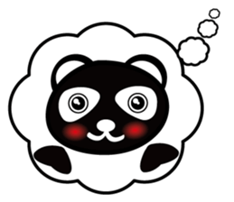 real intention and stated reason  panda sticker #1366548