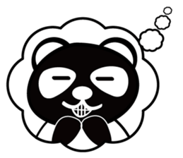 real intention and stated reason  panda sticker #1366552