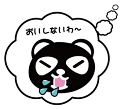 real intention and stated reason  panda sticker #1366553