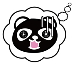 real intention and stated reason  panda sticker #1366554