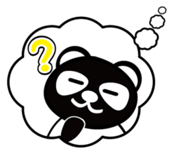 real intention and stated reason  panda sticker #1366561