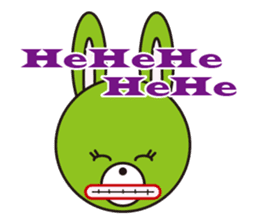 So cute! Tony of dog like a rabbit bear sticker #1366610