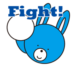 So cute! Tony of dog like a rabbit bear sticker #1366625