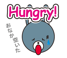 So cute! Tony of dog like a rabbit bear sticker #1366633