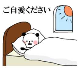 Slim panda sticker #1366746