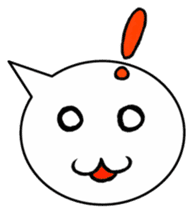 Balloon face sticker #1366764