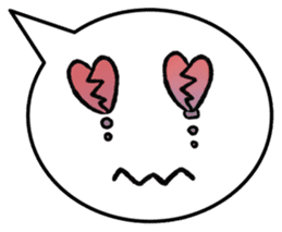 Balloon face sticker #1366771