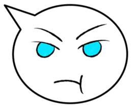 Balloon face sticker #1366774