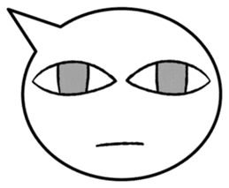 Balloon face sticker #1366781