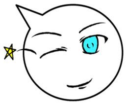 Balloon face sticker #1366783