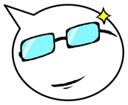 Balloon face sticker #1366792