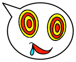 Balloon face sticker #1366801