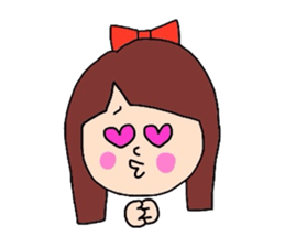 Japanese cuty girls sticker #1366845