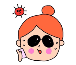 Japanese cuty girls sticker #1366846