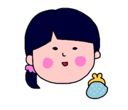 Japanese cuty girls sticker #1366848