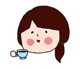 Japanese cuty girls sticker #1366854