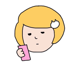 Japanese cuty girls sticker #1366858