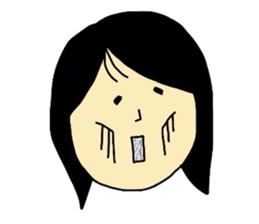 Japanese cuty girls sticker #1366859