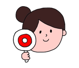 Japanese cuty girls sticker #1366879