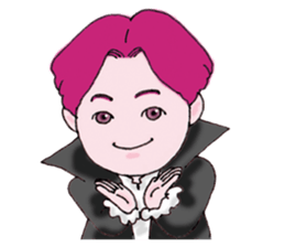 Pink boy sticker #1367406