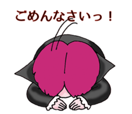 Pink boy sticker #1367412