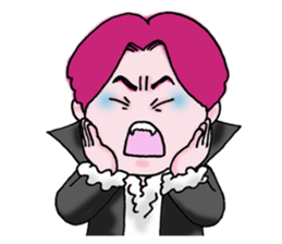 Pink boy sticker #1367422