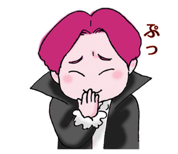 Pink boy sticker #1367432