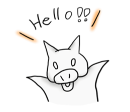 with weed Piglet sticker #1367447