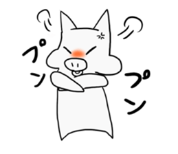 with weed Piglet sticker #1367470