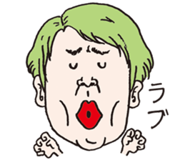 Funny funny faces sticker #1368040