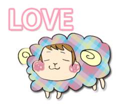 Su is sheep. sticker #1368285