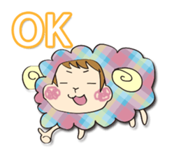 Su is sheep. sticker #1368286