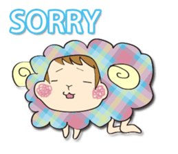 Su is sheep. sticker #1368288