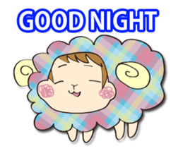 Su is sheep. sticker #1368291