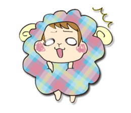Su is sheep. sticker #1368294