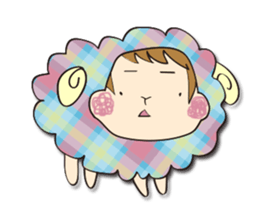 Su is sheep. sticker #1368295