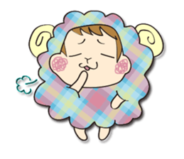 Su is sheep. sticker #1368297