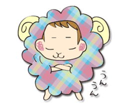 Su is sheep. sticker #1368300