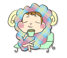 Su is sheep. sticker #1368302