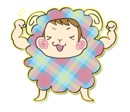 Su is sheep. sticker #1368305