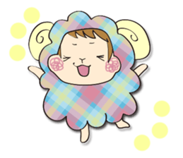 Su is sheep. sticker #1368307