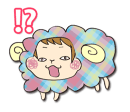 Su is sheep. sticker #1368312