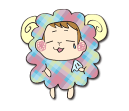 Su is sheep. sticker #1368313