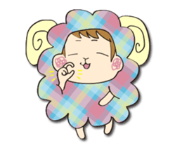 Su is sheep. sticker #1368315