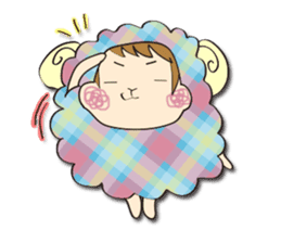 Su is sheep. sticker #1368316