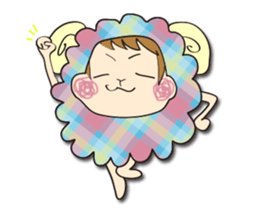 Su is sheep. sticker #1368319