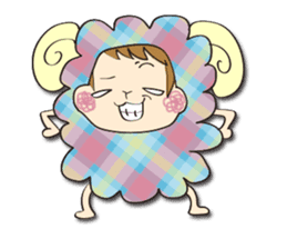 Su is sheep. sticker #1368320