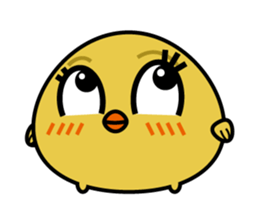 Sally cute chick sticker #1368322