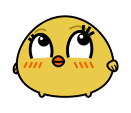 Sally cute chick sticker #1368322